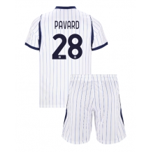 Inter Milan Benjamin Pavard #28 Replika Bortatröja Barn 2026-27 Kortärmad (+ byxor)