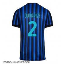 Inter Milan Denzel Dumfries #2 Replika Hemmatröja 2025-26 Kortärmad