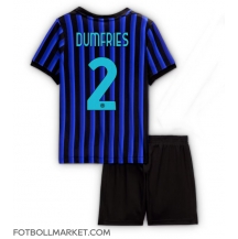 Inter Milan Denzel Dumfries #2 Replika Hemmatröja Barn 2025-26 Kortärmad (+ byxor)