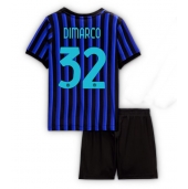 Inter Milan Federico Dimarco #32 Replika Hemmatröja Barn 2025-26 Kortärmad (+ byxor)