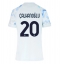 Inter Milan Hakan Calhanoglu #20 Replika Bortatröja Dam 2025-26 Kortärmad