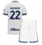 Inter Milan Henrikh Mkhitaryan #22 Replika Bortatröja Barn 2024-25 Kortärmad (+ byxor)
