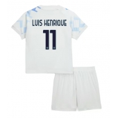 Inter Milan Luis Henrique #11 Replika Bortatröja Barn 2025-26 Kortärmad (+ byxor)