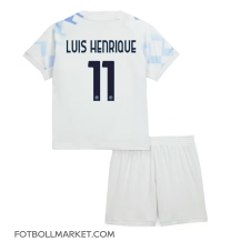 Inter Milan Luis Henrique #11 Replika Bortatröja Barn 2025-26 Kortärmad (+ byxor)