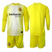 Inter Milan Målvakt Replika Bortatröja Barn 2025-26 Långärmad (+ byxor)