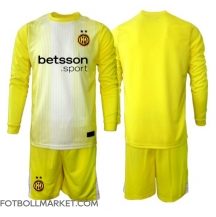 Inter Milan Målvakt Replika Bortatröja Barn 2025-26 Långärmad (+ byxor)