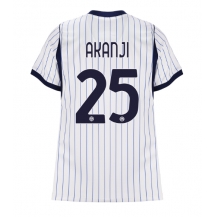 Inter Milan Manuel Akanji #25 Replika Bortatröja Dam 2026-27 Kortärmad