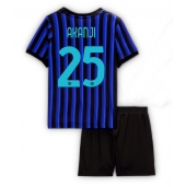 Inter Milan Manuel Akanji #25 Replika Hemmatröja Barn 2025-26 Kortärmad (+ byxor)