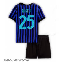 Inter Milan Manuel Akanji #25 Replika Hemmatröja Barn 2025-26 Kortärmad (+ byxor)
