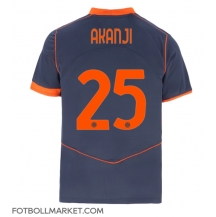 Inter Milan Manuel Akanji #25 Replika Tredjetröja 2025-26 Kortärmad