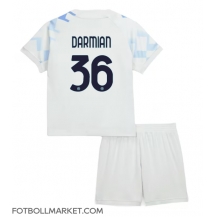 Inter Milan Matteo Darmian #36 Replika Bortatröja Barn 2025-26 Kortärmad (+ byxor)