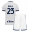 Inter Milan Nicolo Barella #23 Replika Bortatröja Barn 2024-25 Kortärmad (+ byxor)