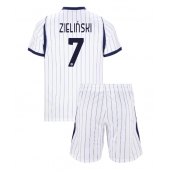 Inter Milan Piotr Zielinski #7 Replika Bortatröja Barn 2026-27 Kortärmad (+ byxor)