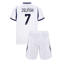 Inter Milan Piotr Zielinski #7 Replika Bortatröja Barn 2026-27 Kortärmad (+ byxor)
