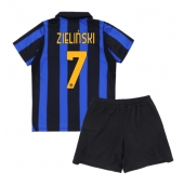 Inter Milan Piotr Zielinski #7 Replika Hemmatröja Barn 2026-27 Kortärmad (+ byxor)