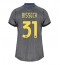 Inter Milan Yann Bisseck #31 Replika Tredjetröja Dam 2026-27 Kortärmad