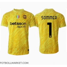 Inter Milan Yann Sommer #1 Målvakt Replika Bortatröja 2024-25 Kortärmad
