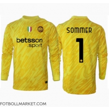 Inter Milan Yann Sommer #1 Målvakt Replika Bortatröja 2024-25 Långärmad