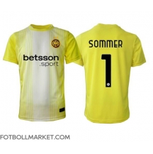 Inter Milan Yann Sommer #1 Målvakt Replika Bortatröja 2025-26 Kortärmad