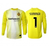 Inter Milan Yann Sommer #1 Målvakt Replika Bortatröja 2025-26 Långärmad