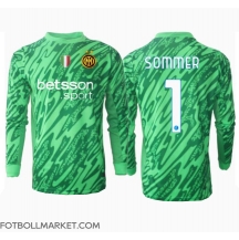 Inter Milan Yann Sommer #1 Målvakt Replika Hemmatröja 2024-25 Långärmad