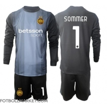 Inter Milan Yann Sommer #1 Målvakt Replika Hemmatröja Barn 2025-26 Långärmad (+ byxor)