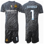 Inter Milan Yann Sommer #1 Målvakt Replika Tredjetröja Barn 2024-25 Kortärmad (+ byxor)