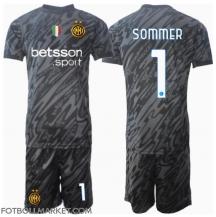 Inter Milan Yann Sommer #1 Målvakt Replika Tredjetröja Barn 2024-25 Kortärmad (+ byxor)