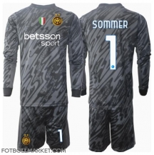 Inter Milan Yann Sommer #1 Målvakt Replika Tredjetröja Barn 2024-25 Långärmad (+ byxor)