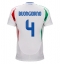 Italien Alessandro Buongiorno #4 Replika Bortatröja EM 2024 Kortärmad
