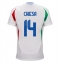 Italien Federico Chiesa #14 Replika Bortatröja EM 2024 Kortärmad