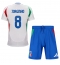 Italien Jorginho Frello #8 Replika Bortatröja Barn EM 2024 Kortärmad (+ byxor)