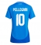 Italien Lorenzo Pellegrini #10 Replika Hemmatröja Dam EM 2024 Kortärmad