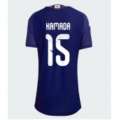 Japan Daichi Kamada #15 Replika Hemmatröja Dam VM 2026 Kortärmad