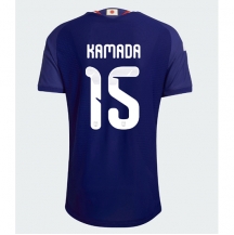 Japan Daichi Kamada #15 Replika Hemmatröja VM 2026 Kortärmad