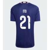 Japan Hiroki Ito #21 Replika Hemmatröja Dam VM 2026 Kortärmad