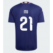 Japan Hiroki Ito #21 Replika Hemmatröja VM 2026 Kortärmad