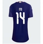 Japan Junya Ito #14 Replika Hemmatröja Dam VM 2026 Kortärmad