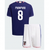 Japan Takumi Minamino #8 Replika Hemmatröja Barn VM 2026 Kortärmad (+ byxor)