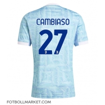 Juventus Andrea Cambiaso #27 Replika Bortatröja 2025-26 Kortärmad