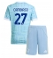 Juventus Andrea Cambiaso #27 Replika Bortatröja Barn 2025-26 Kortärmad (+ byxor)