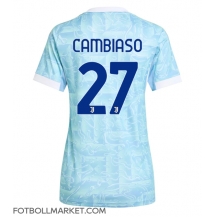 Juventus Andrea Cambiaso #27 Replika Bortatröja Dam 2025-26 Kortärmad