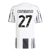 Juventus Andrea Cambiaso #27 Replika Hemmatröja 2025-26 Kortärmad