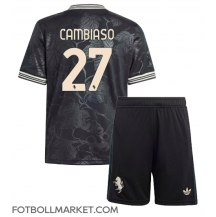 Juventus Andrea Cambiaso #27 Replika Tredjetröja Barn 2025-26 Kortärmad (+ byxor)