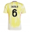 Juventus Danilo Luiz #6 Replika Bortatröja 2024-25 Kortärmad