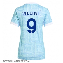 Juventus Dusan Vlahovic #9 Replika Bortatröja Dam 2025-26 Kortärmad