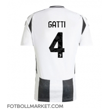 Juventus Federico Gatti #4 Replika Hemmatröja 2024-25 Kortärmad