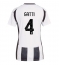 Juventus Federico Gatti #4 Replika Hemmatröja Dam 2024-25 Kortärmad