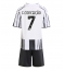 Juventus Francisco Conceicao #7 Replika Hemmatröja Barn 2025-26 Kortärmad (+ byxor)