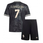 Juventus Francisco Conceicao #7 Replika Tredjetröja Barn 2025-26 Kortärmad (+ byxor)